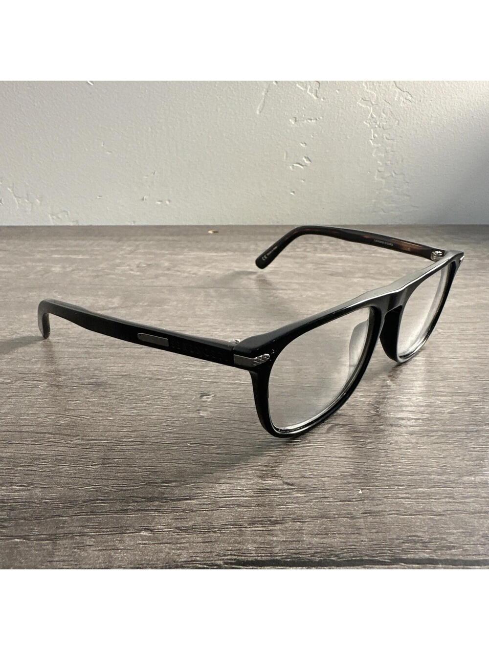 Serengeti Eyeglasses Black Leonardo 8154 FRAMES ONLY